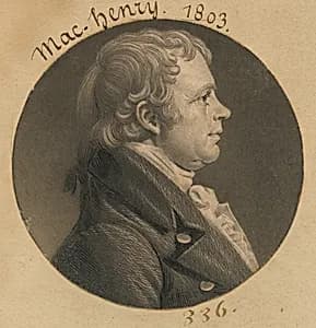 James McHenry by Charles Balthazar Julien Févret de Saint-Mémin, 12 Mar 1770 - 23 Jun 1852