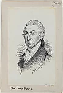 James Monroe by Jacques Reich, 10 Aug 1852 - 8 Jul 1923