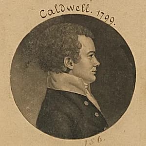 James R. Caldwell by Charles Balthazar Julien Févret de Saint-Mémin, 12 Mar 1770 - 23 Jun 1852
