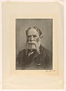 James Russell Lowell by Gustav Kruell, 1843 - 1907