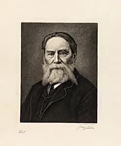 James Russell Lowell by Jacques Reich, 10 Aug 1852 - 8 Jul 1923