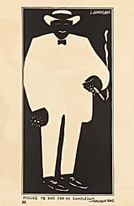 James Weldon Johnson by Carlo de Fornaro, 1871 - 1949