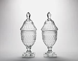 Jar and lid by Unknown