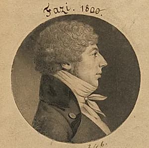Jean Salomon Fazi by Charles Balthazar Julien Févret de Saint-Mémin, 12 Mar 1770 - 23 Jun 1852