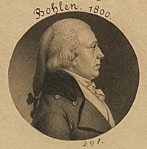 John Bohlen by Charles Balthazar Julien Févret de Saint-Mémin, 12 Mar 1770 - 23 Jun 1852
