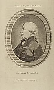 John Burgoyne by Robert Pollard, 1755 - 1838