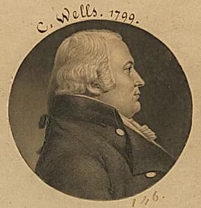 John Craig Wells by Charles Balthazar Julien Févret de Saint-Mémin, 12 Mar 1770 - 23 Jun 1852