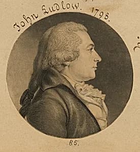 John Crooke Ludlow by Charles Balthazar Julien Févret de Saint-Mémin, 12 Mar 1770 - 23 Jun 1852