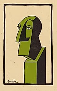 John Drew by Alfred J. Frueh, 1880 - 14 Sep 1968