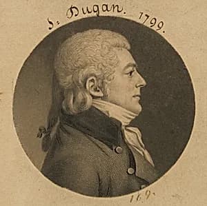 John Dugan by Charles Balthazar Julien Févret de Saint-Mémin, 12 Mar 1770 - 23 Jun 1852