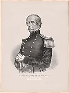 John Ellis Wool by Thomas S. Wagner Lithography Co., active 1840 - 1865?