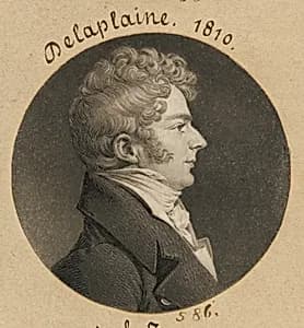 John F. Delaplaine by Charles Balthazar Julien Févret de Saint-Mémin, 12 Mar 1770 - 23 Jun 1852