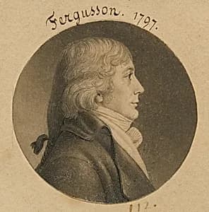John Ferguson by Charles Balthazar Julien Févret de Saint-Mémin, 12 Mar 1770 - 23 Jun 1852