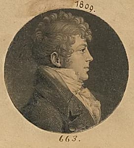 John Gibbes Barnwell by Charles Balthazar Julien Févret de Saint-Mémin, 12 Mar 1770 - 23 Jun 1852