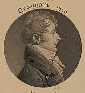 John Graham by Charles Balthazar Julien Févret de Saint-Mémin, 12 Mar 1770 - 23 Jun 1852