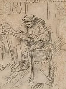 Portrait of Mahonri Mackintosh Young, 9 Aug 1877 - 2 Nov 1957