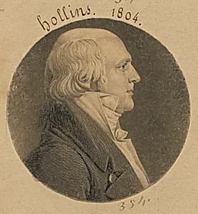 John Hollins by Charles Balthazar Julien Févret de Saint-Mémin, 12 Mar 1770 - 23 Jun 1852