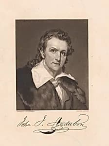 John James Audubon by John Sartain, 24 Oct 1808 - 25 Oct 1897