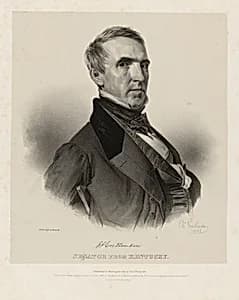 John Jordan Crittenden by Charles Fenderich, 1805 - 1887