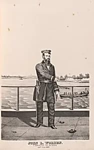 John L. Worden by Ehrgott & Forbriger Lithography Company, active 1856 - 1869