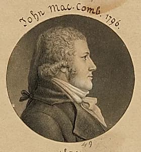 John Navarre Macomb by Charles Balthazar Julien Févret de Saint-Mémin, 12 Mar 1770 - 23 Jun 1852