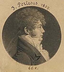 John Porteous by Charles Balthazar Julien Févret de Saint-Mémin, 12 Mar 1770 - 23 Jun 1852
