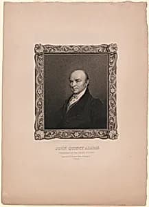 John Quincy Adams by James Barton Longacre, 11 Aug 1794 - 1 Jan 1869