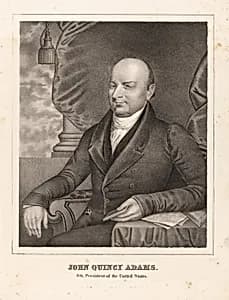 John Quincy Adams by Nathaniel Currier, 27 Mar 1813 - 20 Nov 1888