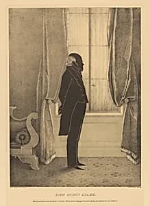 John Quincy Adams by E. B. & E. C. Kellogg Lithography Company, active c. 1842 - 1867
