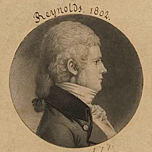 John Reynolds by Charles Balthazar Julien Févret de Saint-Mémin, 12 Mar 1770 - 23 Jun 1852