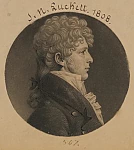 John Richards Triplett by Charles Balthazar Julien Févret de Saint-Mémin, 12 Mar 1770 - 23 Jun 1852