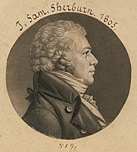 John Samuel Sherburne by Charles Balthazar Julien Févret de Saint-Mémin, 12 Mar 1770 - 23 Jun 1852