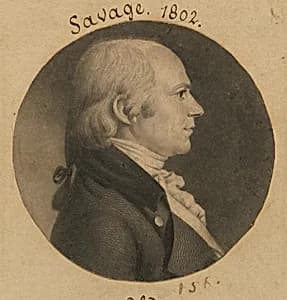 John Savage by Charles Balthazar Julien Févret de Saint-Mémin, 12 Mar 1770 - 23 Jun 1852