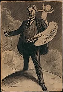 Portrait of Charles Dana Gibson, 14 Sep 1867 - 29 Dec 1944