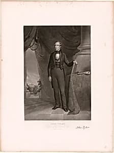 John Tyler by John Sartain, 24 Oct 1808 - 25 Oct 1897