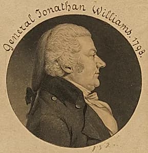 Jonathan Williams by Charles Balthazar Julien Févret de Saint-Mémin, 12 Mar 1770 - 23 Jun 1852
