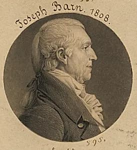 Joseph Barn by Charles Balthazar Julien Févret de Saint-Mémin, 12 Mar 1770 - 23 Jun 1852