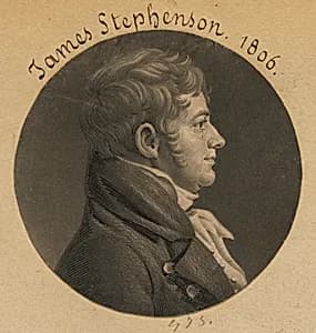 Joseph Hopper Nicholson by Charles Balthazar Julien Févret de Saint-Mémin, 12 Mar 1770 - 23 Jun 1852