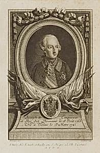 Joseph II by Pierre Adrien Le Beau, French