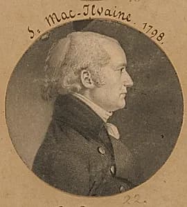 Joseph McIlvaine by Charles Balthazar Julien Févret de Saint-Mémin, 12 Mar 1770 - 23 Jun 1852