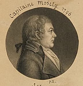 Joseph Mosely by Charles Balthazar Julien Févret de Saint-Mémin, 12 Mar 1770 - 23 Jun 1852