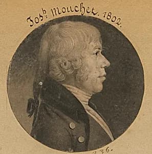 Joseph Mouchet by Charles Balthazar Julien Févret de Saint-Mémin, 12 Mar 1770 - 23 Jun 1852