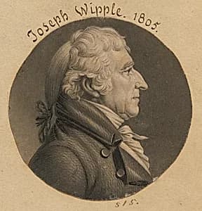 Joseph Whipple by Charles Balthazar Julien Févret de Saint-Mémin, 12 Mar 1770 - 23 Jun 1852