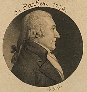 Josiah Parker by Charles Balthazar Julien Févret de Saint-Mémin, 12 Mar 1770 - 23 Jun 1852
