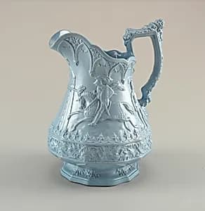 Jug by W. Ridgway & Company, Hanley and Shelton, Staffordshire, England, active ca. 1830 - 1854