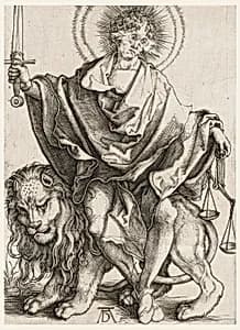 Justice by Albrecht Dürer, German, 1471–1528