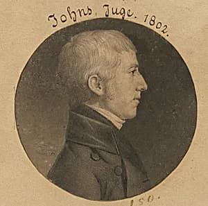 Kensey Johns by Charles Balthazar Julien Févret de Saint-Mémin, 12 Mar 1770 - 23 Jun 1852