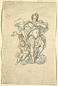 King David by Bicchierari, Antonio, Italian, 1706 - 1751