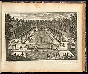 LA GALERIE D’EAU by Adam Perelle, French, 1638 – 1695