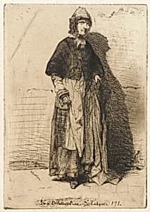 La Mère Gérard by James McNeill Whistler (1834-1903)